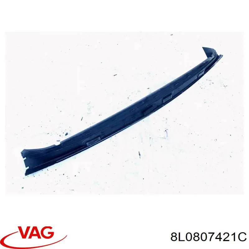 Бампер задний VAG 8L0807421C01C цена, от 11.29 USD