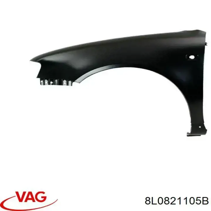 Купить 8L0821105B VAG Крыло переднее левое