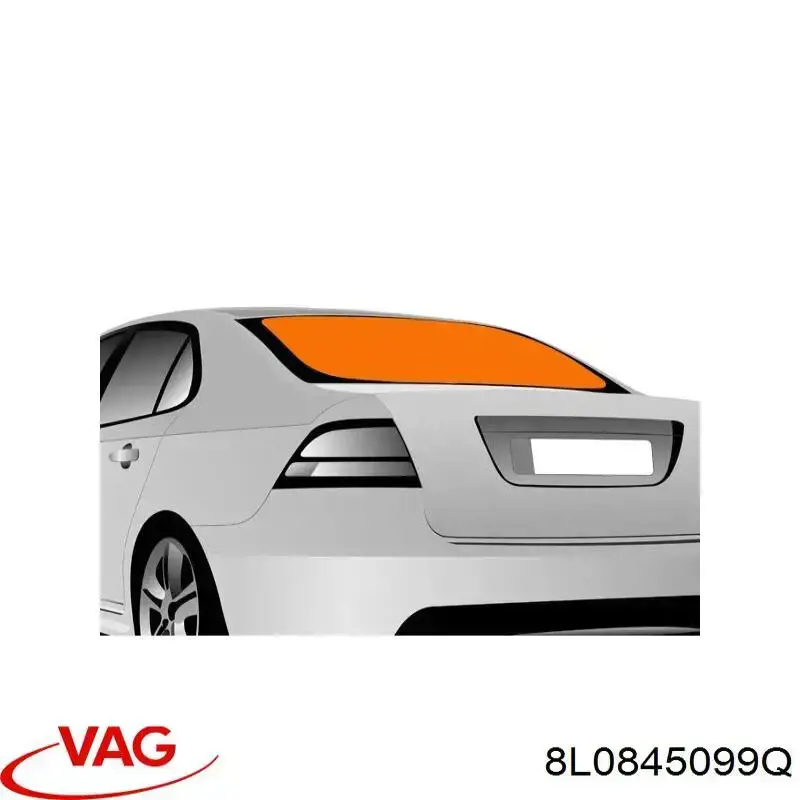 Стекло лобовое VAG 8L0845099Q цена, от 76.02 USD