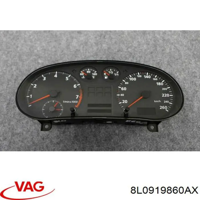 Купить 8L0919860AX VAG Панель приборов