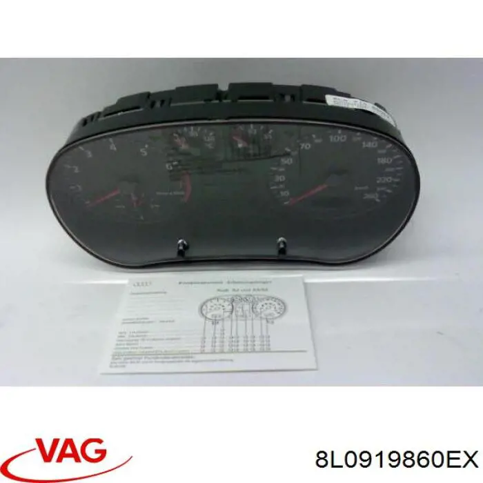 8L0919860EX VAG Щиток приборов