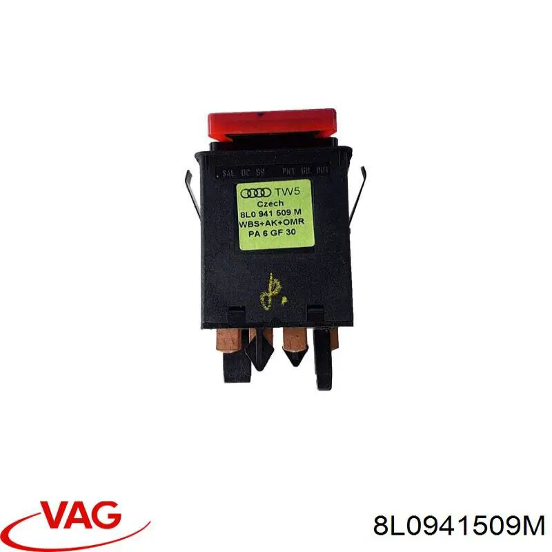 Кнопка аварийного сигнала Vika 99411772901 цена, от 17.74 USD
