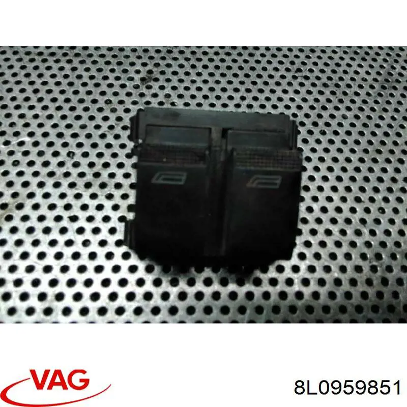 Кнопочный блок управления стеклоподъемником передний левый VAG 8L0959851 цена, от 8.01 USD