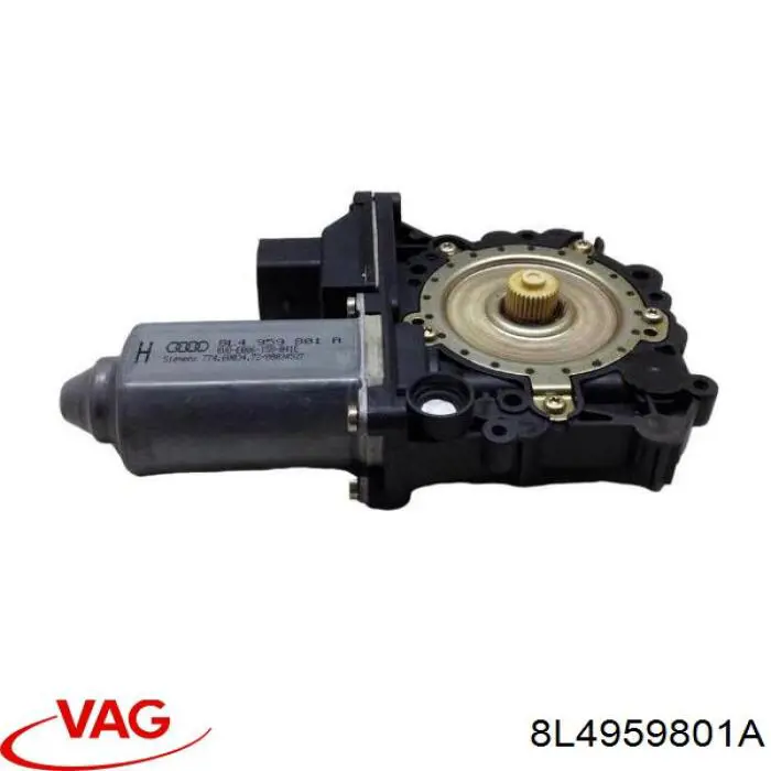 Моторчик стеклоподъемника двери задней, левой VAG 8L4959801A цена, от 28.31 USD
