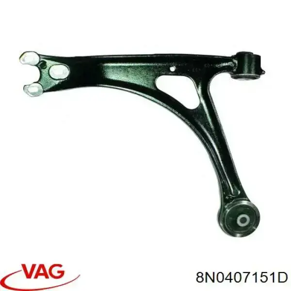 Рычаг передний нижний левый VAG 8N0407151D