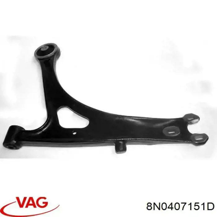 8N0407151D VAG Рычаг передней подвески нижний левый