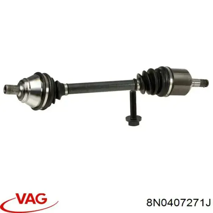Купить 8N0407271J VAG Привод в сборе левый