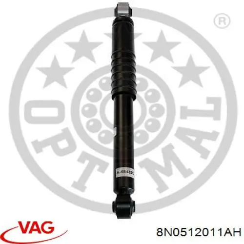 Купить 8N0512011AH VAG Амортизатор задней подвески