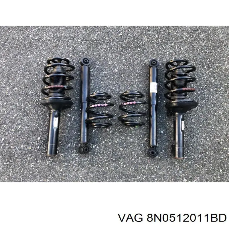 Купить 8N0512011BD VAG Амортизатор задней подвески