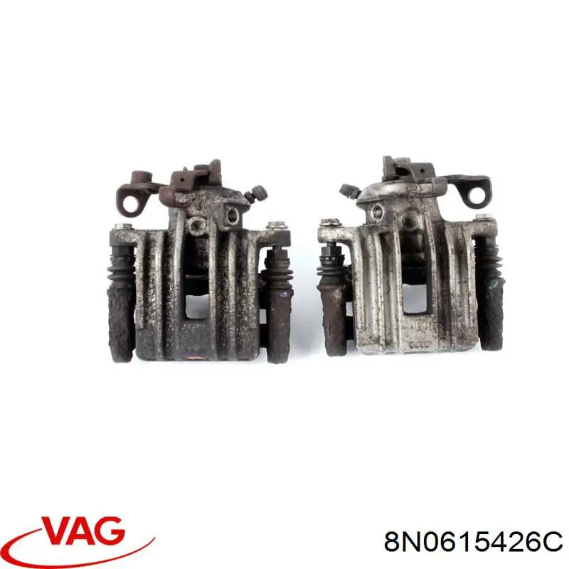 Скоба тормозного суппорта заднего VAG 8N0615426C цена, от 29.79 USD