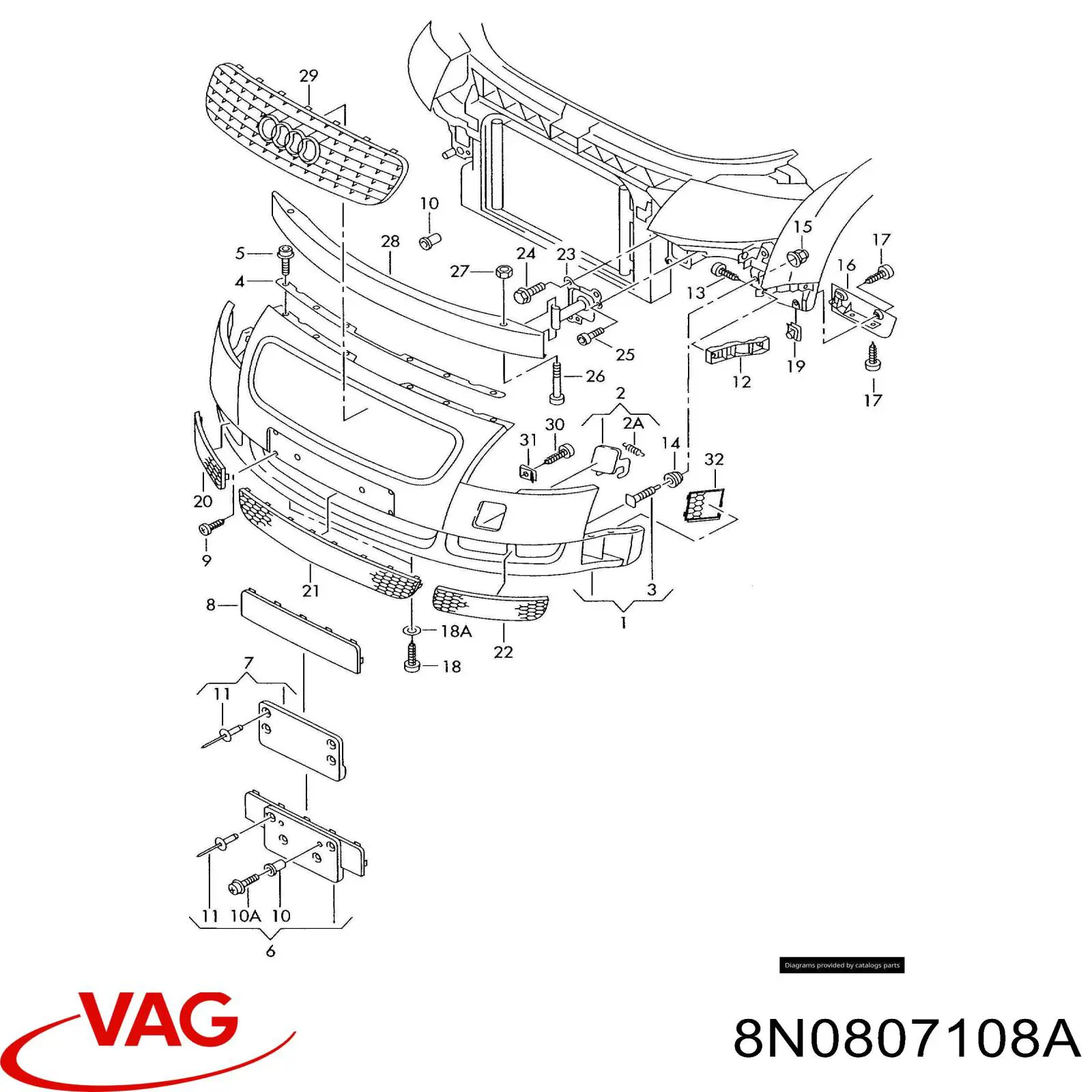 8N0807108A VAG 