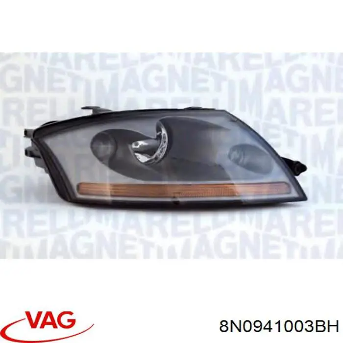 Фара левая Audi TT купе (8N3) (1998 - 2006) цена, от 115.67 USD
