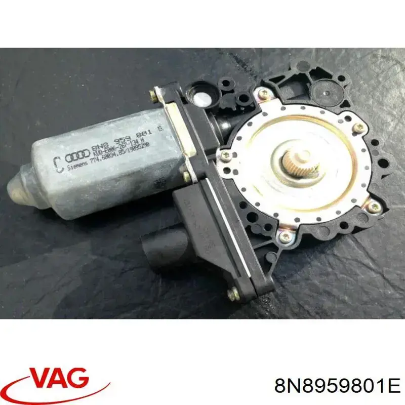 8N8959801E VAG мотор стеклоподъемника двери передней левой