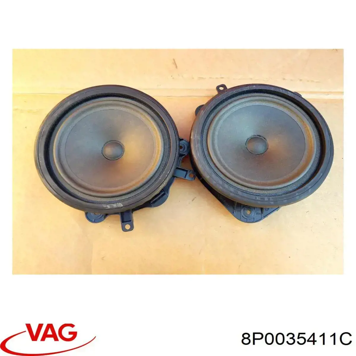 Динамик передней двери 8P0035411C VAG