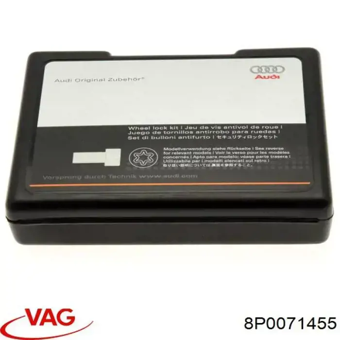 Колесный болт 8P0071455 VAG