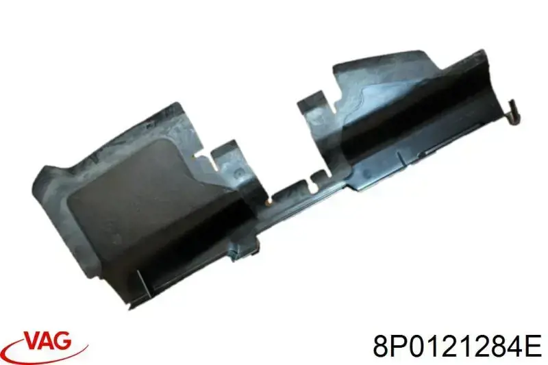 Воздуховод (дефлектор) радиатора правый VAG 8P0121284E цена, от 23.98 USD