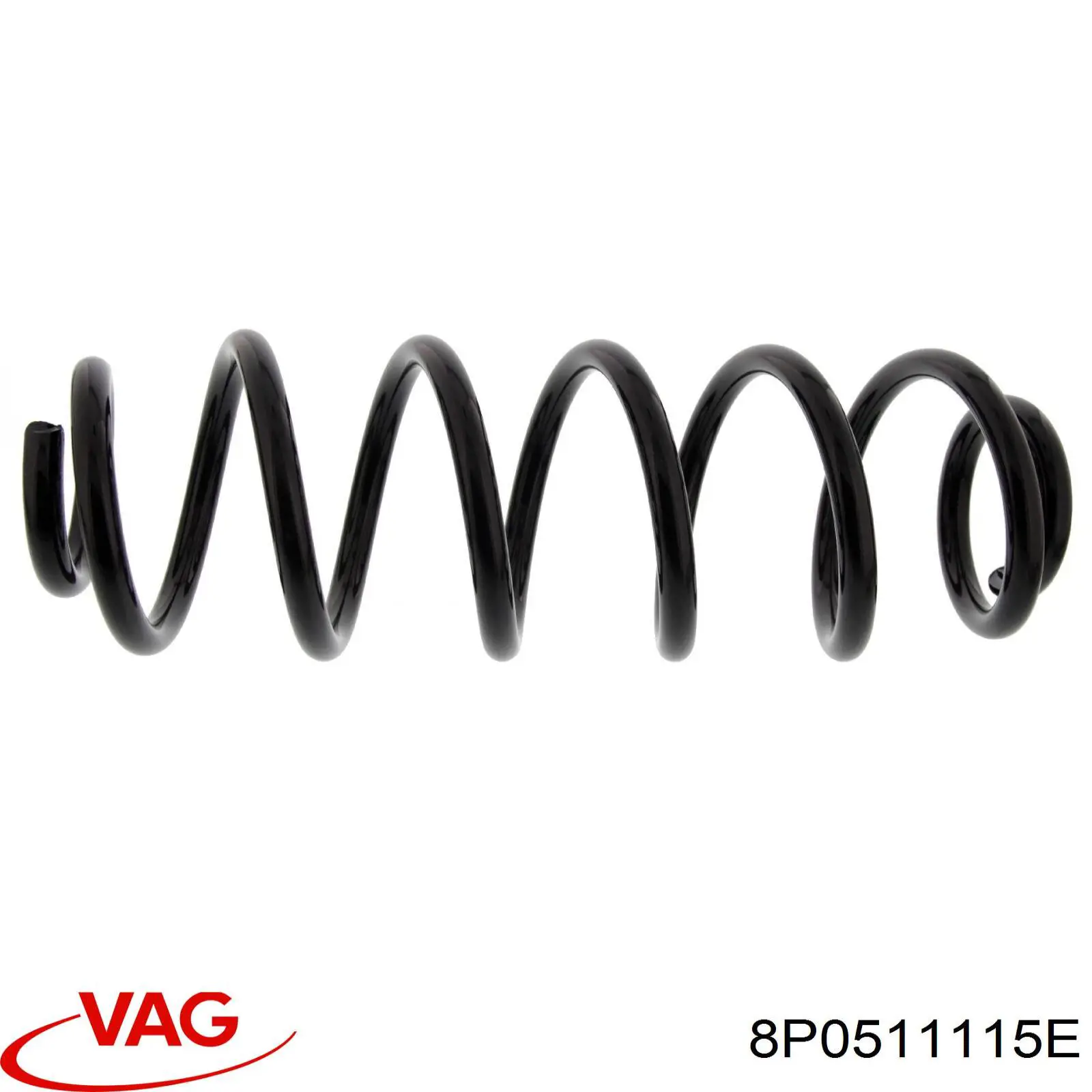 Купить 8P0511115E VAG Пружина подвески