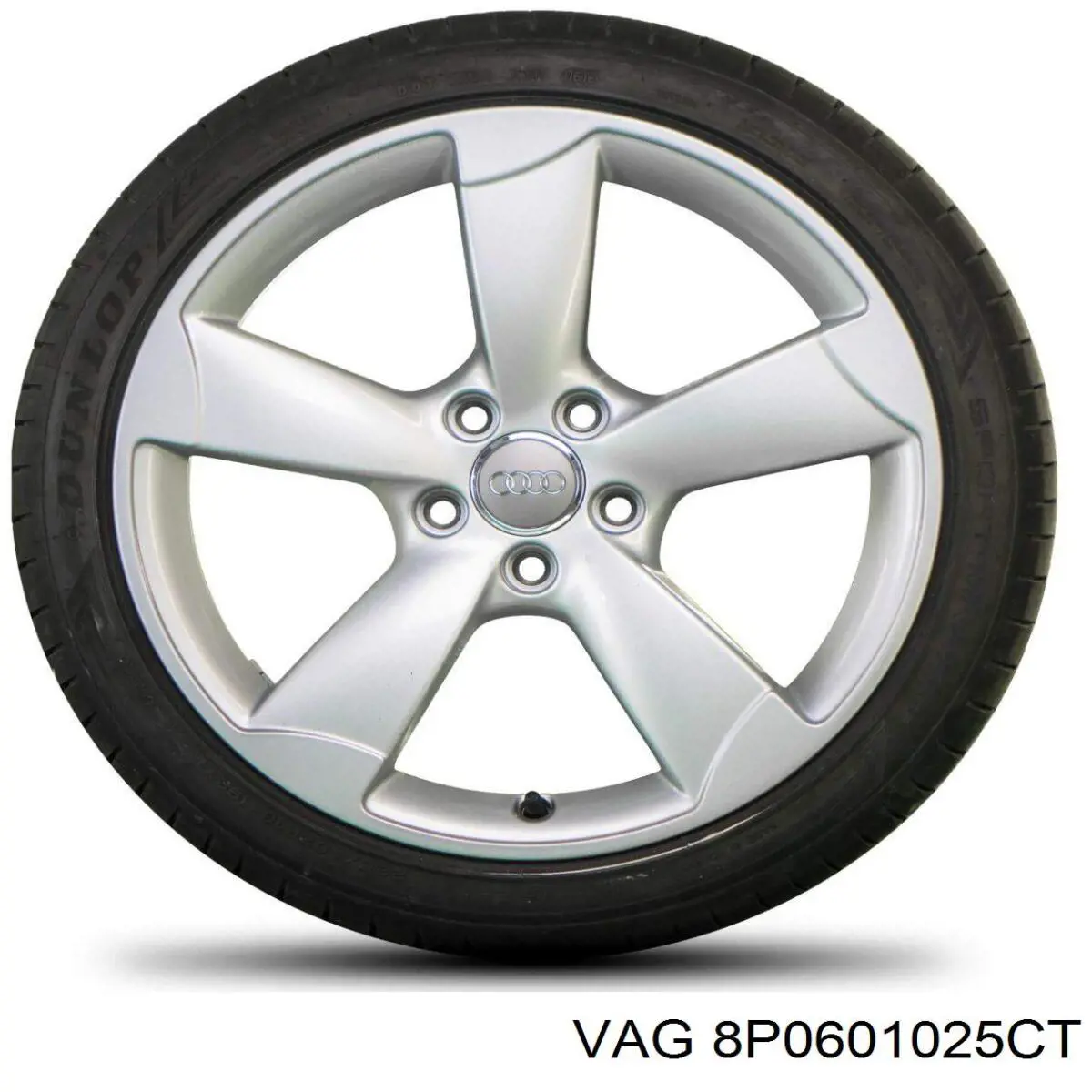 8P0601025CT VAG Оригинальные диски