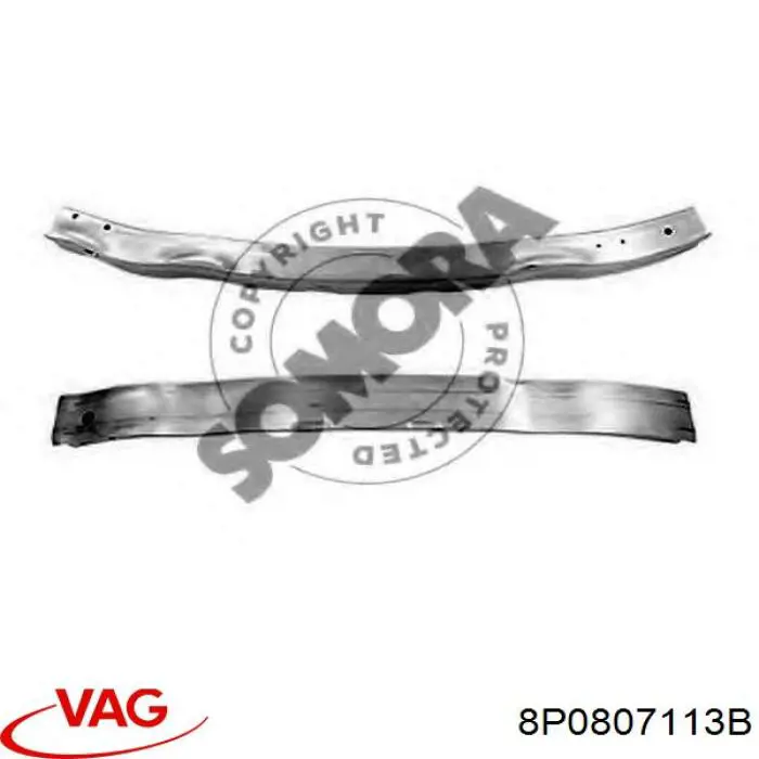 Шина бампера переднего FPS FP1203940 цена, от 48.02 USD