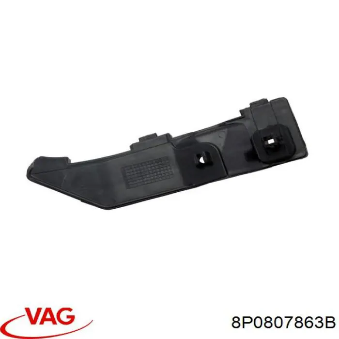 8P0807863B VAG Левое крепление переднего бампера
