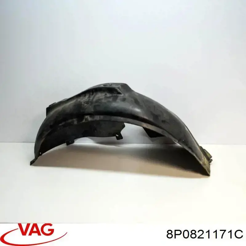 Подкрылок крыла переднего левый задний VAG 8P0821171C цена, от 15.54 USD