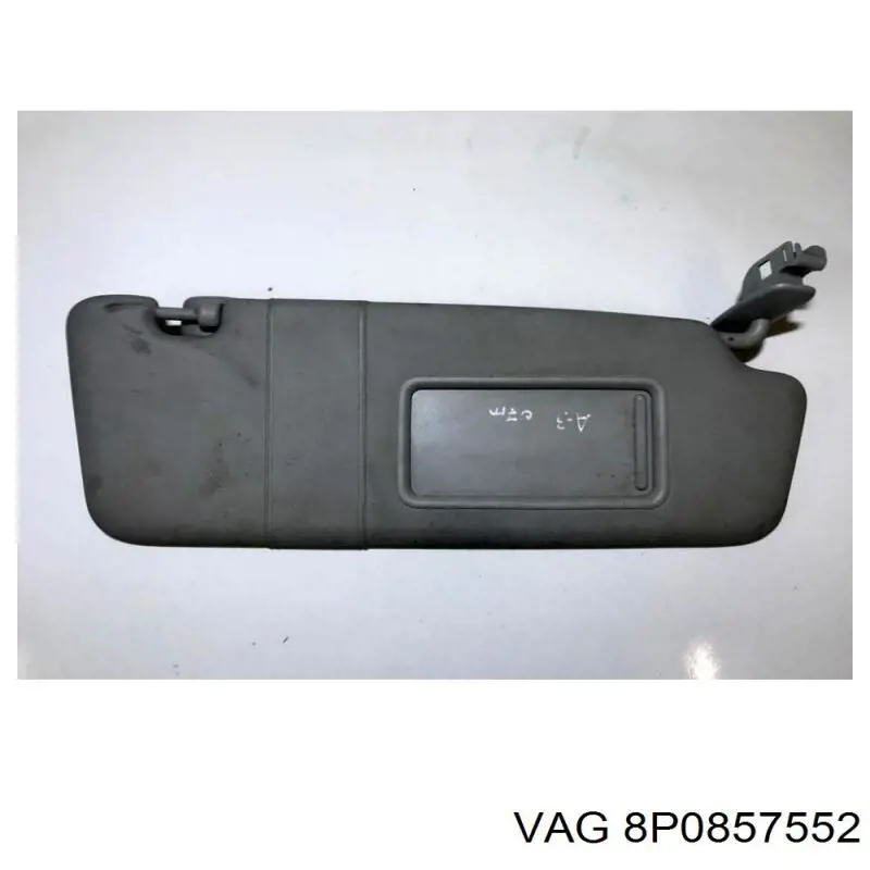 Козырек солнцезащитный автомобиля VAG 8P0857552 цена, от 14.12 USD