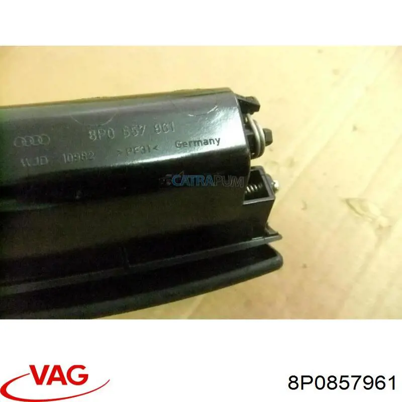 Пепельница центральной консоли VAG 8P0857961 цена, от 14.79 USD