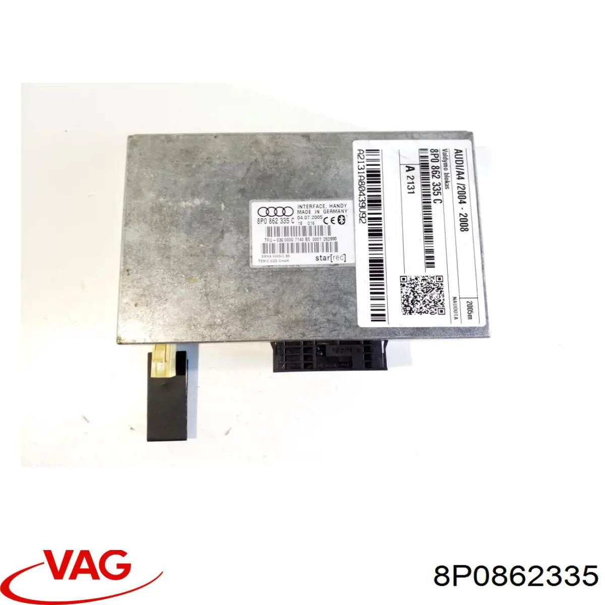 Купить 8P0862335M VAG Блок управление Bluetooth
