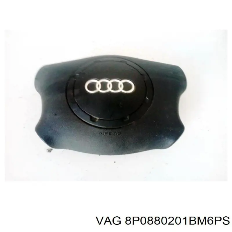 8E0880201M VAG подушка безопасности (airbag водительская)