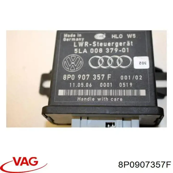 8P0907357F VAG módulo de direção (centralina eletrônica de iluminação adativa)