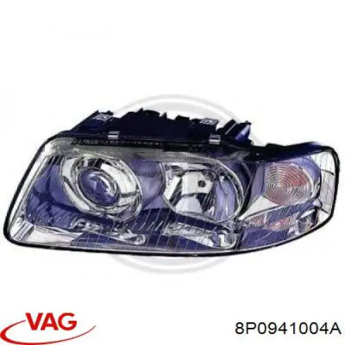 Купить 8P0941004A VAG Фара основная правая