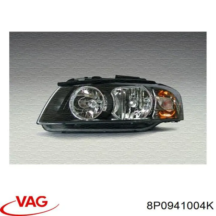Правая блок фара VAG 8P0941004K цена, от 63.35 USD