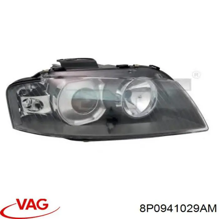 Фара левая VAG 8P0941029AM цена, от 601.50 USD