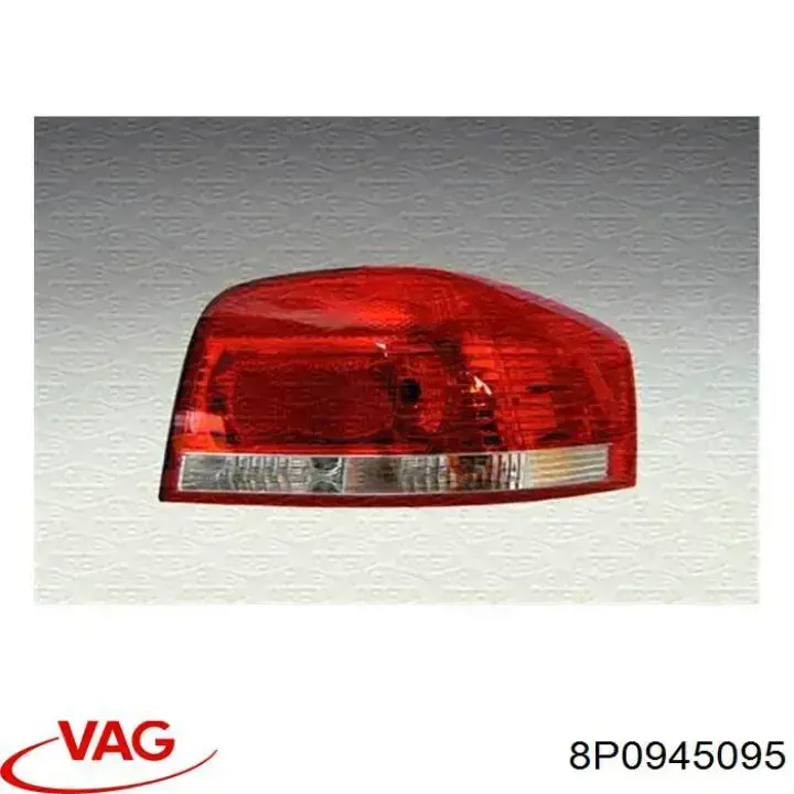 8P0945095 VAG фонарь задний левый внешний