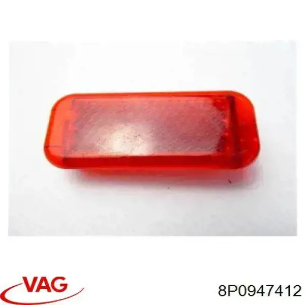 Купить 8P0947412 VAG Катафот (отражатель) заднего бампера