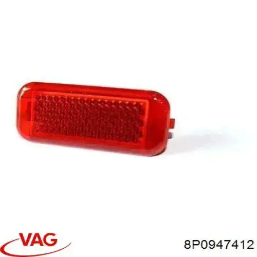 8P0947412 VAG Катафот заднего бампера