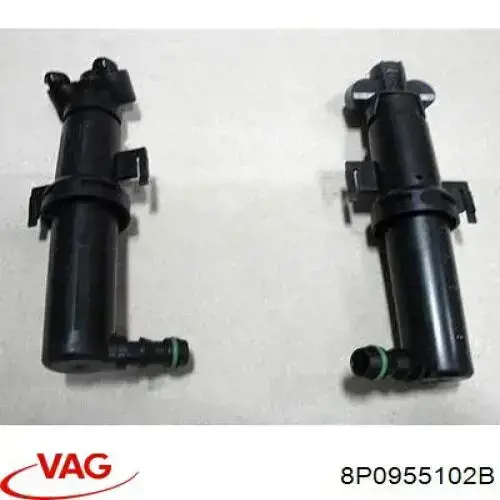 8P0955102B VAG injetor de fluido para lavador da luz dianteira direita