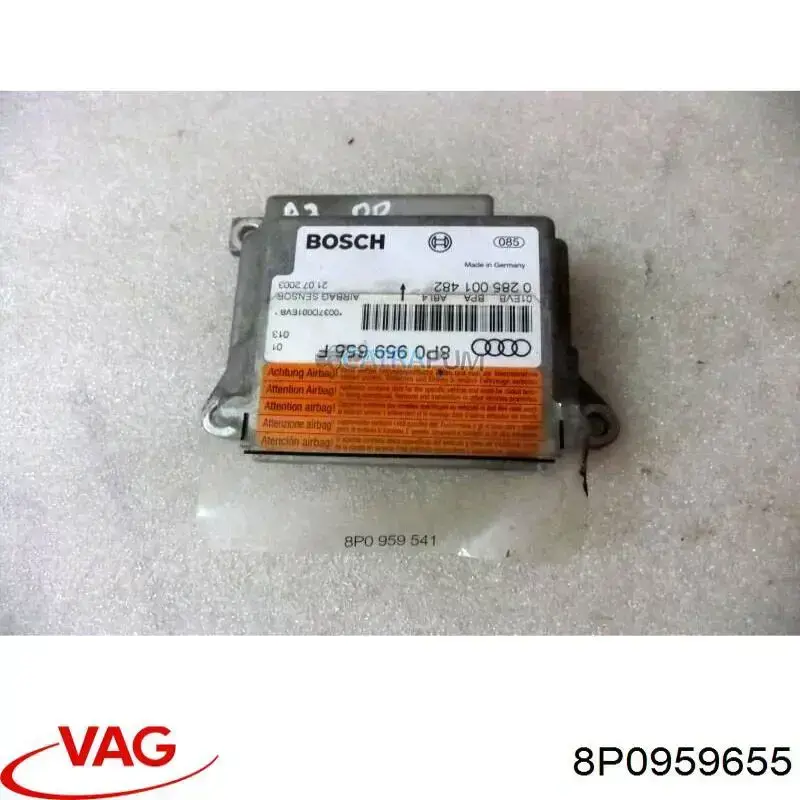 Купить 8P0959655 VAG Модуль-процессор управления подушкой безопасности