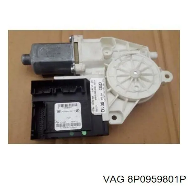 Купить 8P0959801P VAG Мотор стеклоподъемника двери передней левой