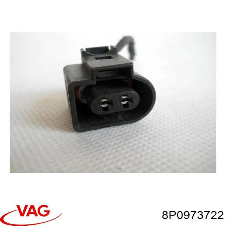 Купить 8P0973722 VAG Разъем (фишка) противотуманной фары