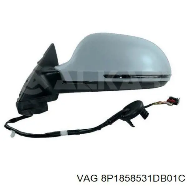 Зеркало заднего вида, левое VAG 8P1858531DB01C цена, от 116.81 USD
