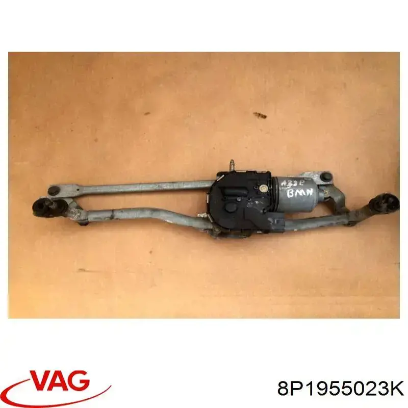 Trapézio de limpador pára-brisas Audi A3  8P1