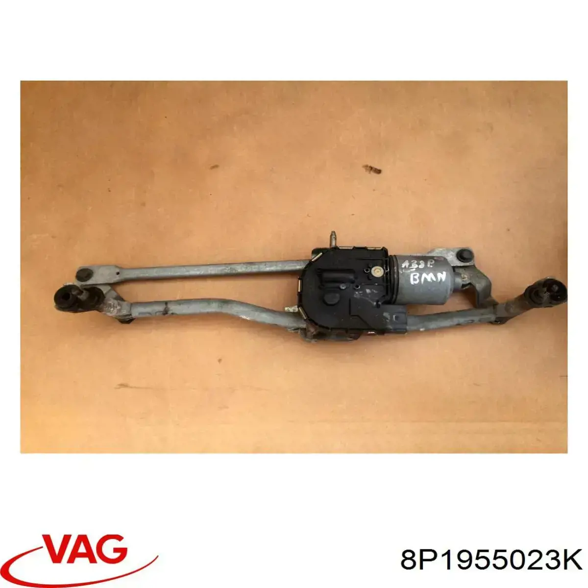  Trapézio de limpador pára-brisas Audi A3 hatchback (8P1) (2003 - 2012) 