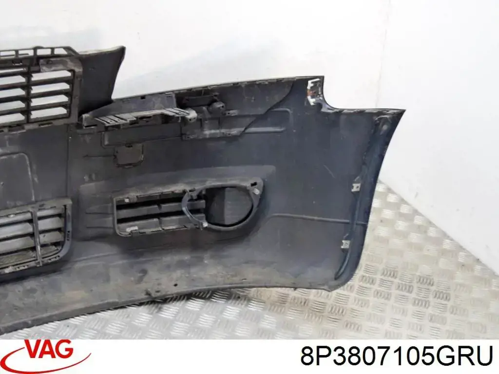 Купить 8P3807105GRU VAG Буфер (бампер) передний