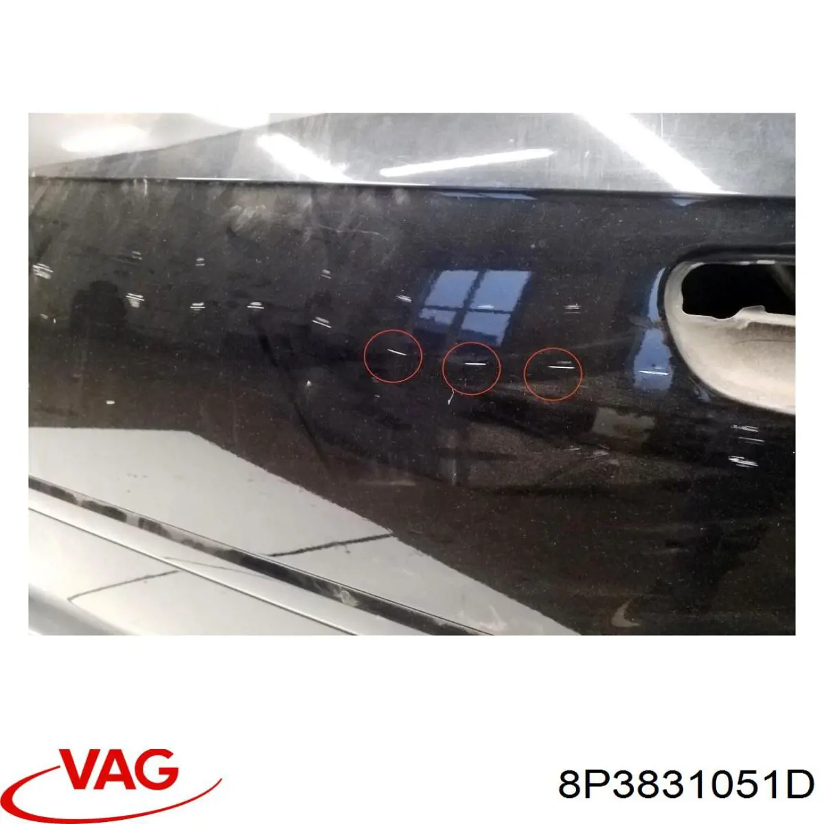 Porta dianteira esquerda Audi A3  8P1