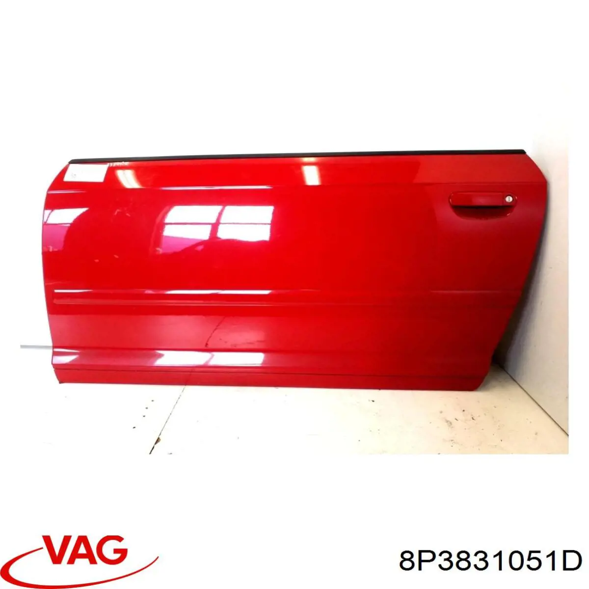 Porta dianteira esquerda para Audi A3  8P1