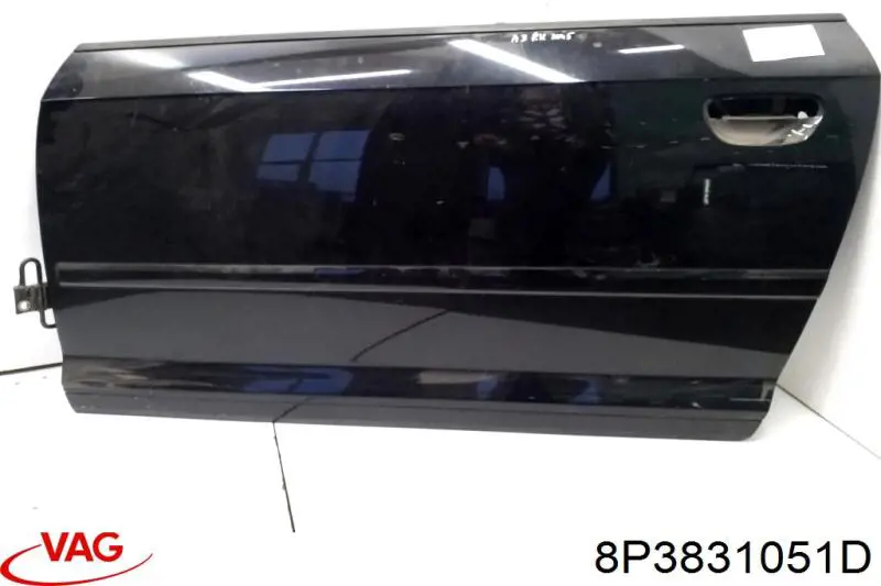  Porta dianteira esquerda Audi A3 hatchback (8P1) (2003 - 2012) 