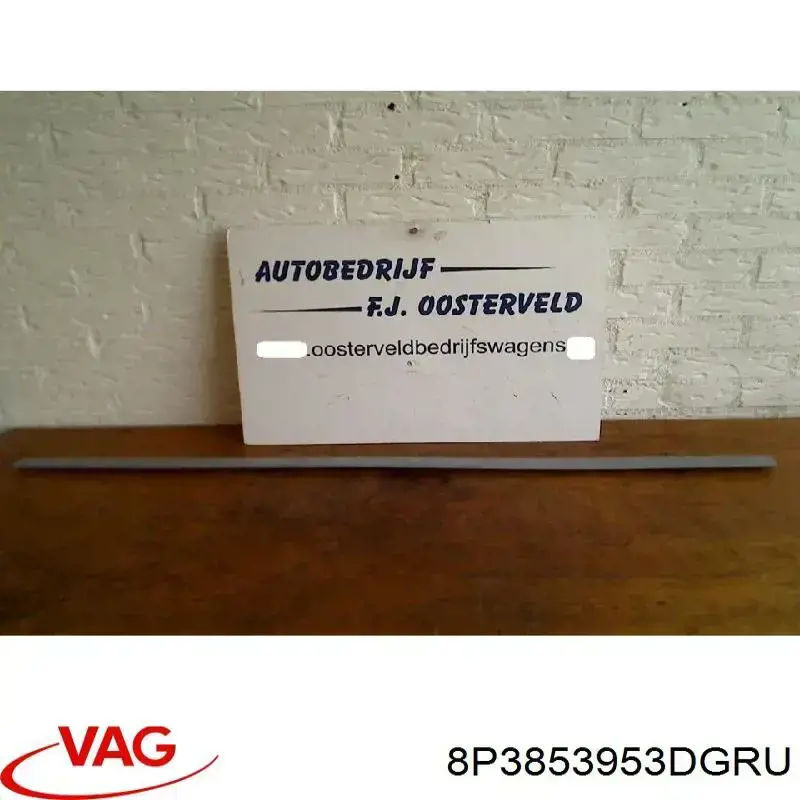 Молдинг двери передней левой VAG 8P3853953DGRU цена, от 22.40 USD