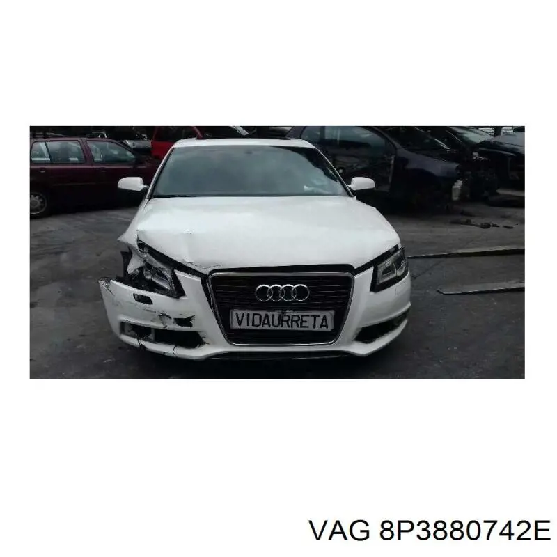 Купить 8P3880742E VAG AIRBAG, шторка боковая правая