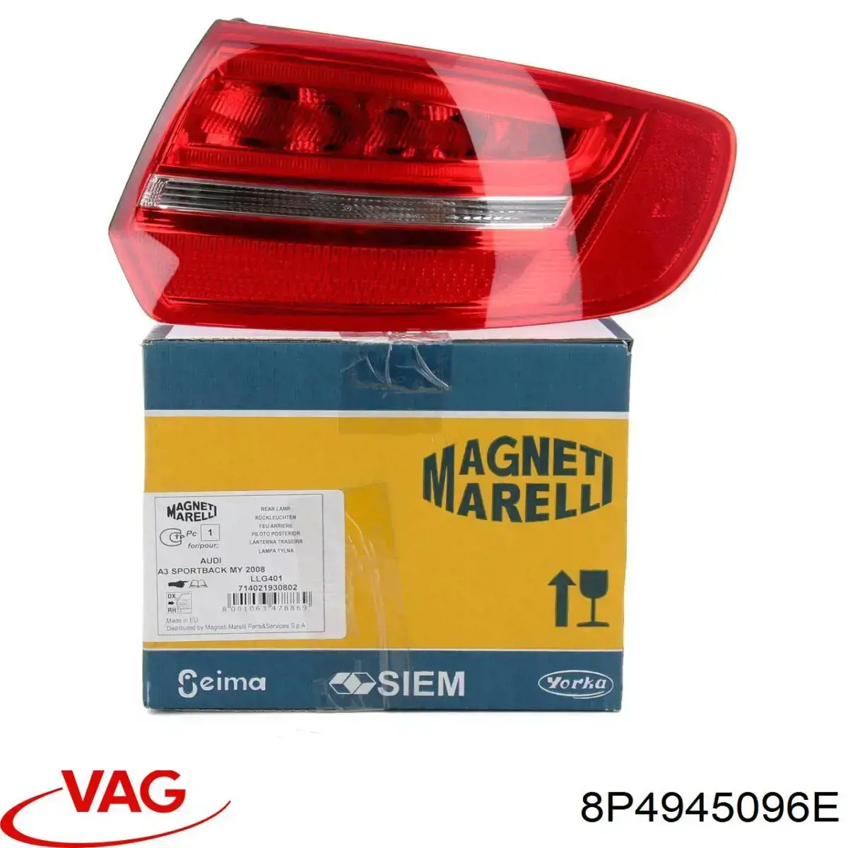 Фонарь задний правый внешний LLG401 Magneti Marelli